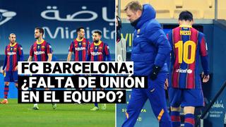 FC Barcelona: la imagen que refleja la desunión azulgrana tras la derrota por la Supercopa frente al Athletic Club