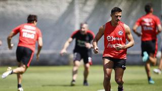 Chile: Alexis Sánchez se recuperó y entrenó junto con el equipo titular