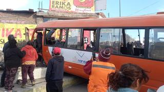Arequipa: más de 30 heridos deja choque de bus contra vivienda [VIDEO]