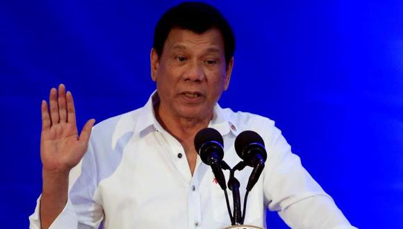 Presidente de Filipinas, Rodrigo Duterte está viajando al Perú para Cumbre APEC. (Reuters)