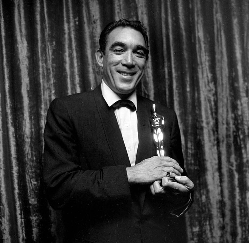 Antonio Rodolfo "Anthony" Quinn Oaxaca nació en Chihuahua, México, y se convirtió en el primer actor latino en ganar más de un premio Oscar. (Getty)