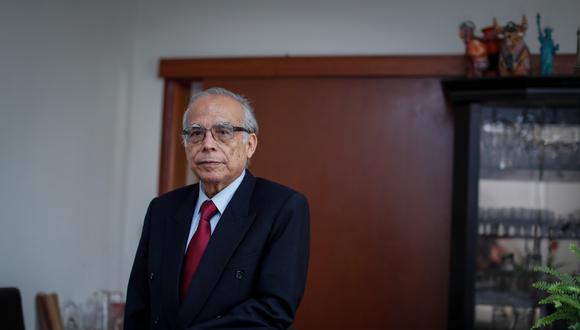 Ministro de Justicia, Aníbal Torres. (Foto: Hugo Pérez)