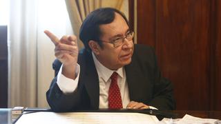Presidente del Poder Judicial afirma que "no existe persecución política"