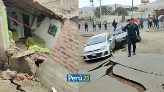 Chancay: Cámara de seguridad capta el preciso momento del colapso de la carretera Panamericana Norte [VIDEO]