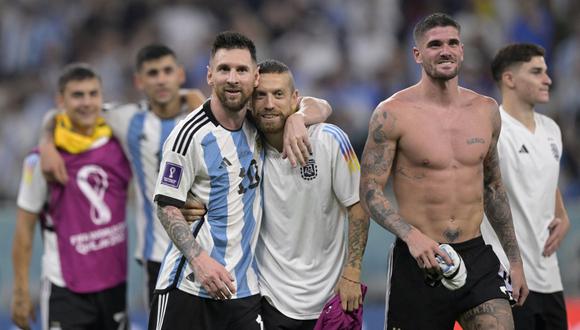 El 'Papu' Gómez jugó dos partidos con Argentina en Qatar 2022 (Foto: AFP).
