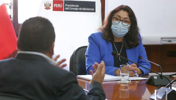 La presidenta del Consejo de Ministros, Violeta Bermúdez, dijo que el MEF dará a conocer en los próximos días cómo será el proceso operativo para la devolución de los aportes de la ONP. (Foto: GEC)