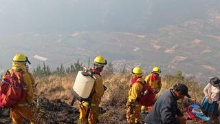 Cusco: bomberos liquidan incendio forestal que duró 4 días en Andahuaylillas | FOTOS Y VIDEO