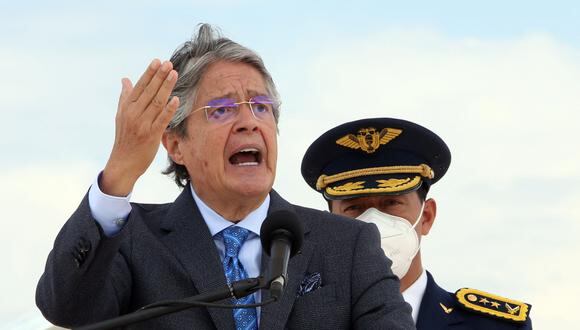 Presidente de Ecuador Guillermo Lasso indulta a presos. (Foto: Cristina Vega RHOR / AFP)