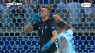 Argentina vs. Paraguay: Armani atajó penal a Derlis González y evitó el 2-1 en Copa América | VIDEO