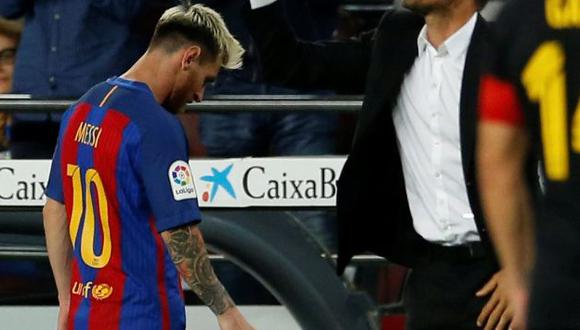 Lionel Messi se perderá el partido ante Perú por lesión. (AFP)