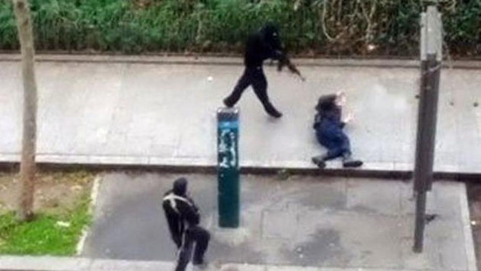 Atentado contra 'Charlie Hebdo' - 7 de enero de 2015 en París, Francia (AFP)