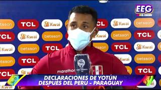 Yotún tras victoria: “Paraguay fue un rival muy digno”