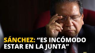 Pablo Sánchez: “Es incómodo estar en Junta” [VIDEO]