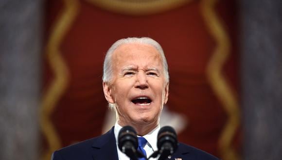 Todos los soldados estadounidenses están sanos y salvos, anunció el presidente Joe Biden. (Foto: Jim WATSON / AFP)