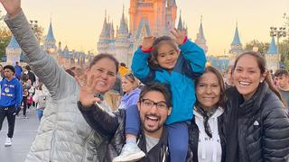 Karen Schwarz y Ezio Oliva disfrutan de unas mágicas vacaciones junto a su hija Antonia en Disney | FOTOS Y VIDEO