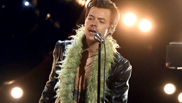 El cantante Harry Styles se presentó el último domingo 27 de noviembre en el Coliseo Live de Colombia. (Foto: AFP)