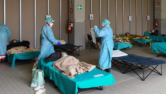 Uruguay confirma sus primeros cuatro casos de coronavirus. Imagen referencial de un hospital en Wuhan, China. (AFP).