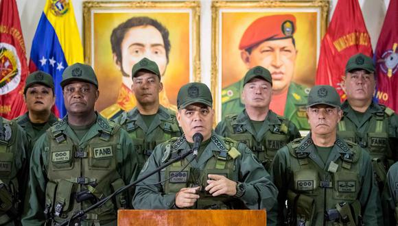 Las declaraciones de Vladimir Padrino se producen a un mes de una fallida insurrección militar respaldada por el jefe parlamentario Juan Guaidó. (Foto: EFE)