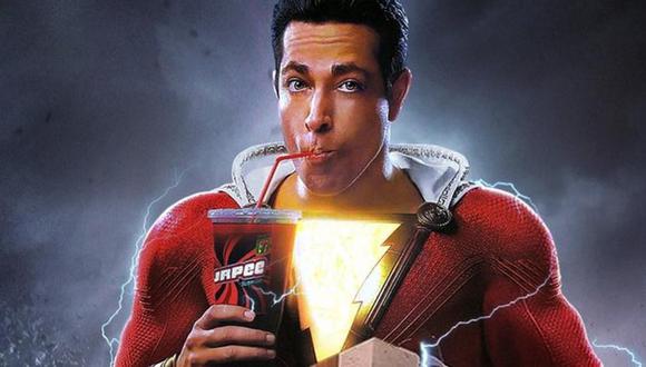 Zachary Levi es Shazam en la primera película del superhéroe (Foto: Warner Bros)