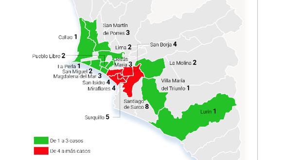 Ómicron: 47 casos identificados hasta el 23 de diciembre. Fuente: CDC Perú-Minsa (Foto: Andina)