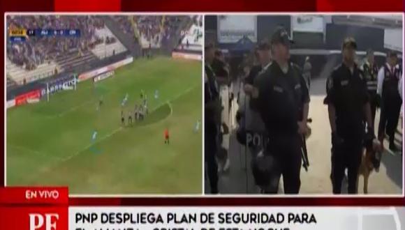 Esta noche se citan Alianza Lima y Sporting Cristal en el estadio Matute en La Victoria. (Captura: América Noticias)