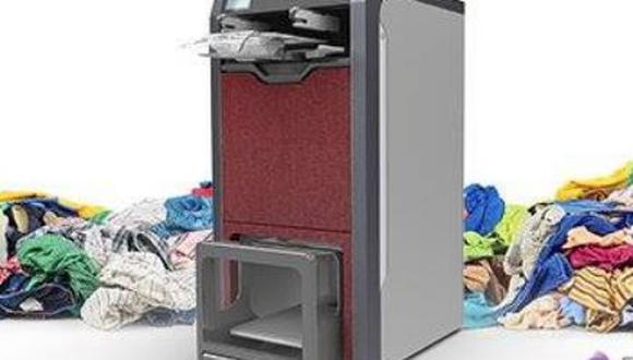 Esta máquina que plancha, dobla y perfuma la ropa en 4 segundos llegará al  mercado a finales de 2019