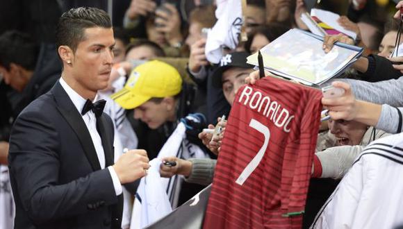 Cristiano Ronaldo es elegido mejor jugador portugués de la historia. (EFE)