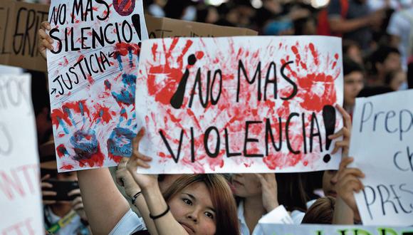 Mexicanos salieron a protestar ante tanta violencia. (USI)