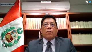 Vicente Zeballos presentó sus credenciales como embajador del Perú ante la OEA