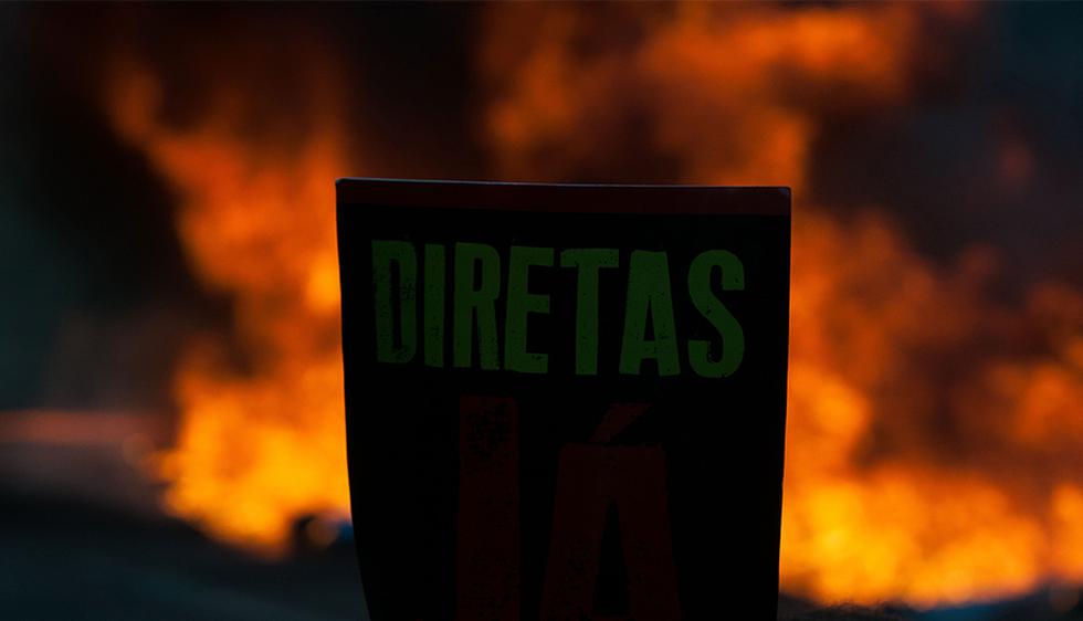 Brasil: Presidente Temer autorizó que las fuerzas armadas restablezcan el orden ante los disturbios producidos en Brasilia (AFP)