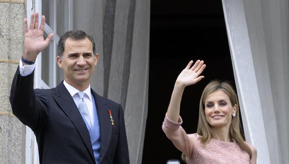 Rey de España inauguró la reunión del directorio de CAF – banco de desarrollo de América Latina- en el Real Casino de Madrid. (Foto: AFP)