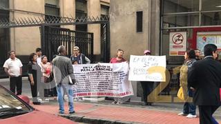 Manifestantes protestan en contra del fiscal Domingo Pérez [FOTOS]