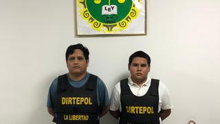 La Libertad: Detienen a dos delincuentes cuando iban a asaltar un camión con carga en Trujillo