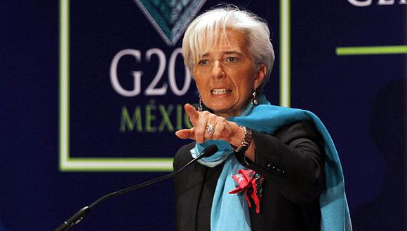 Directora gerente del FMI se reunió hace algunos días con ministros de Finanzas del G20. (Reuters)