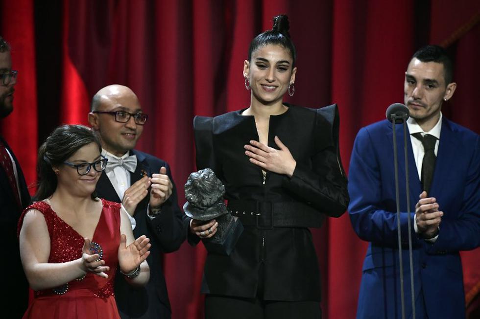 Premios Goya 2019: Carolina Yuste gana como 'Mejor actriz de reparto' por su actuación en "Carmen y Lola" (Foto: AFP)