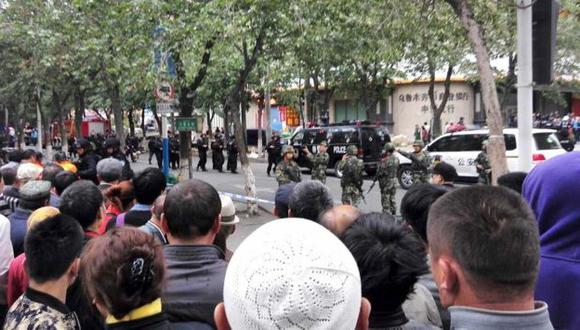 El gobierno regional de Xinjiang calificó el hecho como un “grave incidente terrorista, violento de una naturaleza particularmente vil”. (Reuters)