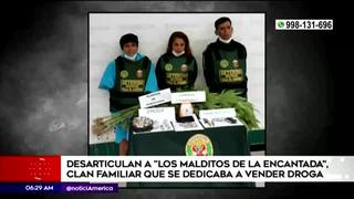 Detienen a clan familiar dedicada a la venta de drogas en Villa El Salvador