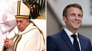 Papa Francisco recibirá al presidente francés Emmanuel Macron este 24 de octubre