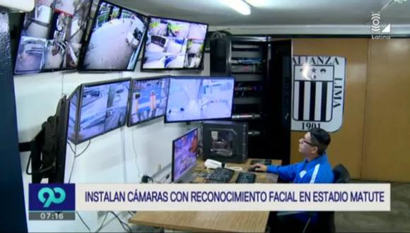 Alianza Lima instaló cámaras de seguridad con reconocimiento facial en Matute. (Latina)
