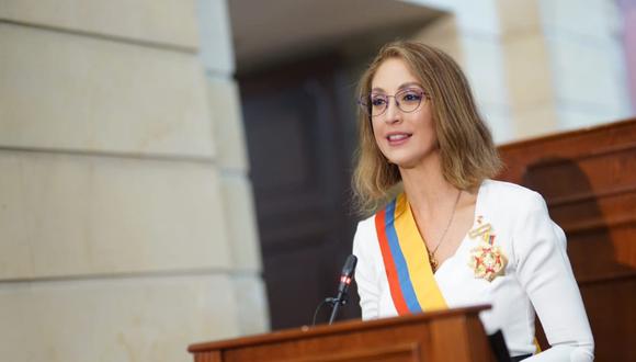 Jennifer Arias fue elegida como presidenta de la Cámara de Representantes en Colombia y generó todo un revuelo político en su país. (Foto: Twitter @JenniferAriasF)