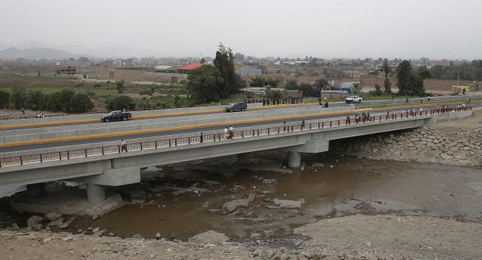 Carabayllo: Inauguran puente vehicular y peatonal sobre el ...
