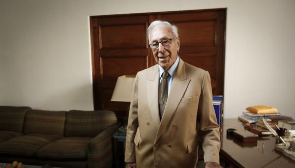 Luis Bedoya Reyes cumplió 102 años el último 20 de febrero. (photo.gec)