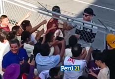 ¡Con cabestrillo! Tunche Rivera se hizo presente en la victoria de la U en Tarapoto | VIDEO