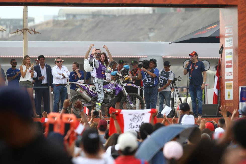 El Dakar 2019 tuvo su partida simbólica en la Costa Verde. (Foto: Jesús Saucedo/GEC)