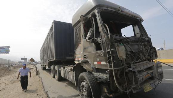 "Tenemos solo 40 mil camiones con sistema de GPS registrados en nuestro sistema", dijo el superintendente de la Sutran, (Peru21)