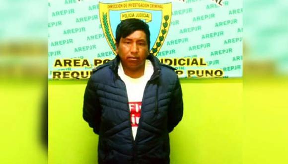 Fredy Ramos Ginez fue intervenido el último miércoles cuando transitaba por la avenida El Sol de Puno&nbsp;(Foto: PNP)