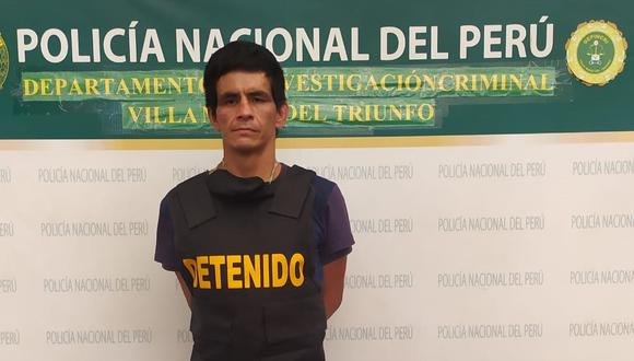 Marco Antonio Miranda admitió su delito ante la Policía y adujo que lo hizo porque sus hermanos lo botaron de su casa. (PNP)