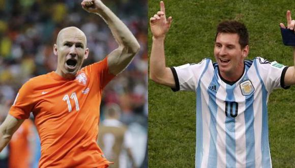 Seleccionados de Holanda calienta la semifinal y dicen que no le tienen miedo a Messi. (AP/Reuters)