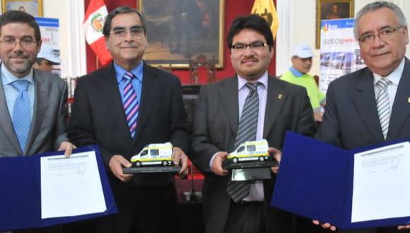 Sisol contará con 350 ambulancias para atender emergencias en Lima. (Difusión)