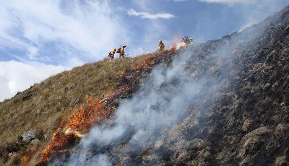 Se controlan incendios forestales en Cutervo, Laquipampa, Cerros de Amotape y Udima. (Sernanp)